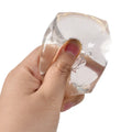 Gennemsigtig Is-terning Squishy | Langsom Rebound Paillet Maltose Stressbold