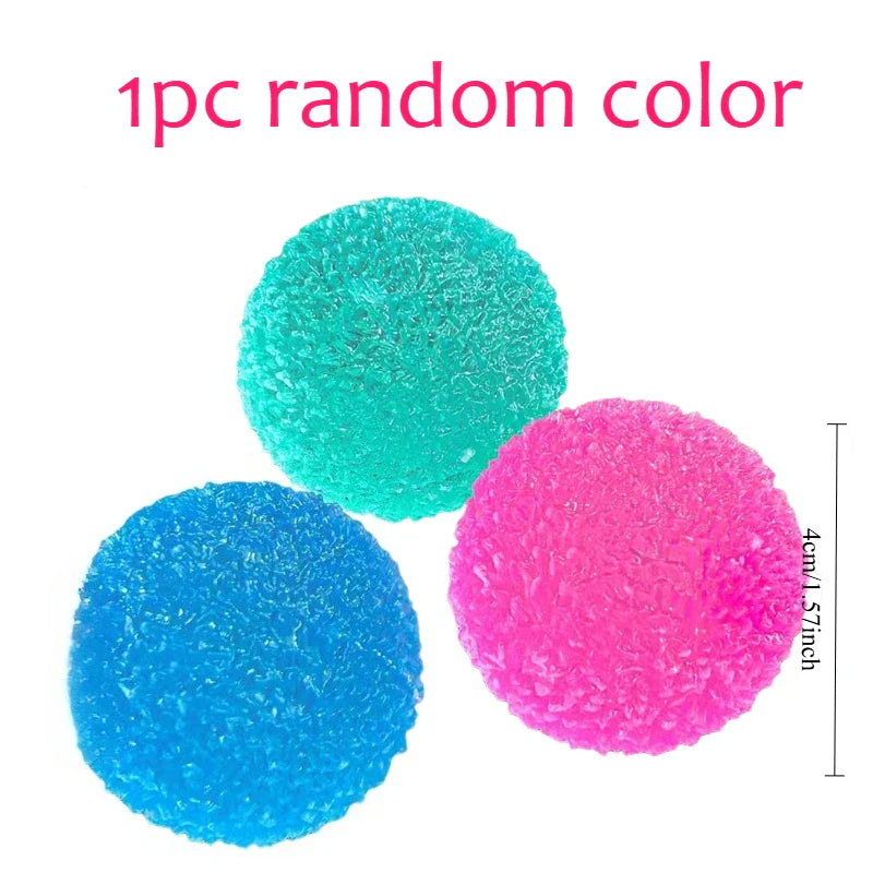 Juguete blando de maltosa Ice Ball | Mochi sensorial antiestrés azul