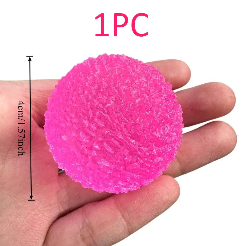Juguete blando de maltosa Ice Ball | Mochi sensorial antiestrés azul
