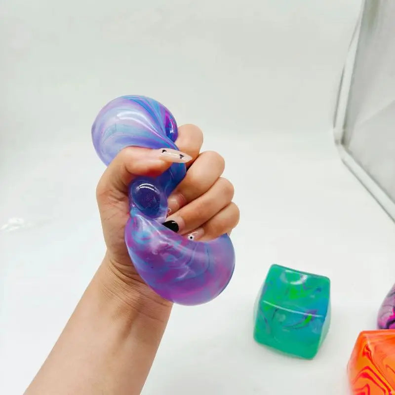 Needoh Style Snefnug Iskube Malt Sukker Squishy | Blind Box Stressaflastningslegetøj
