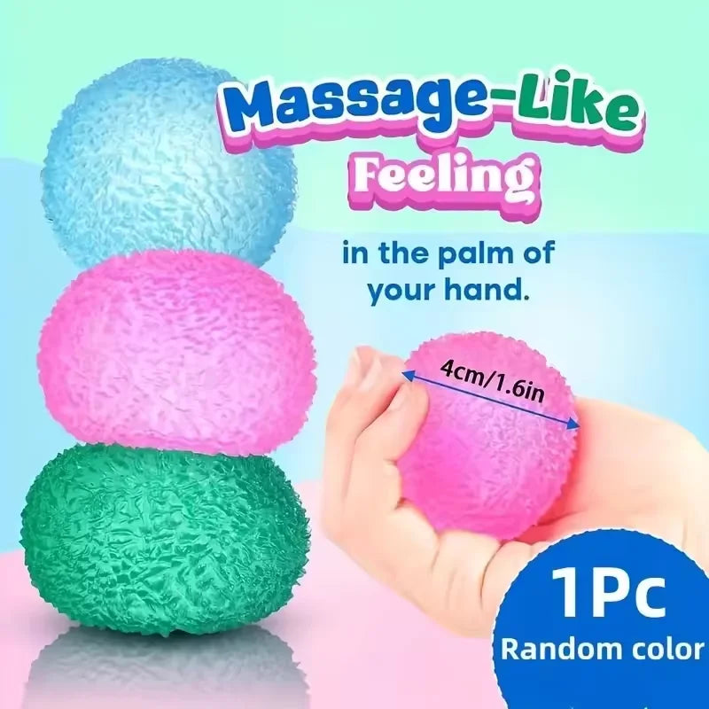 Juguete blando de maltosa Ice Ball | Mochi azul sensorial para aliviar el estrés y la ansiedad