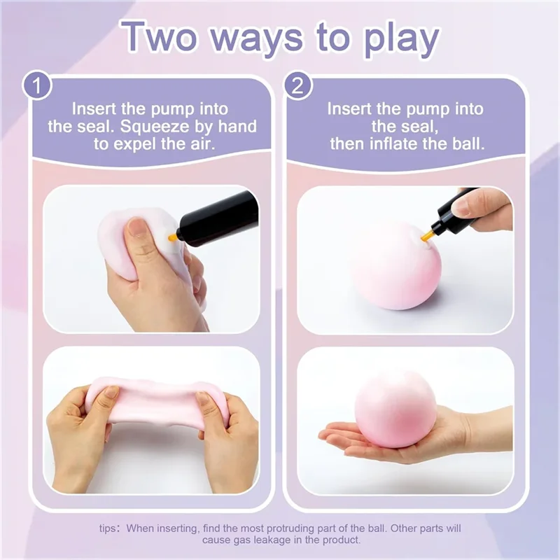 Pelota Antiestrés de Uva con Succión Moldeable | Juguete Blandito de Arena con Sonido para Alivio Sensorial