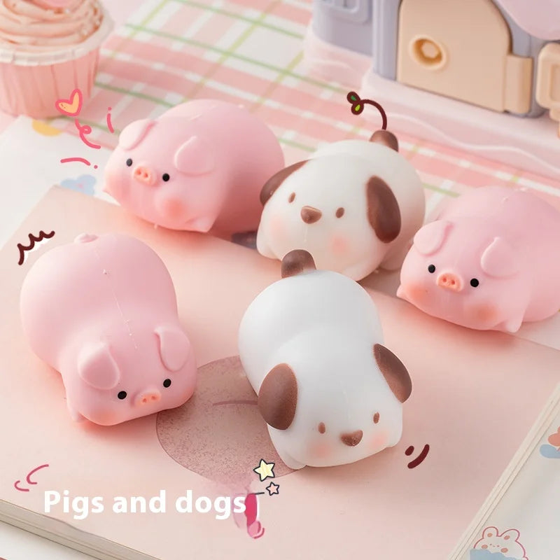 Bolas antiestrés de animales elásticas | Juguete sensorial blando para niños y adultos