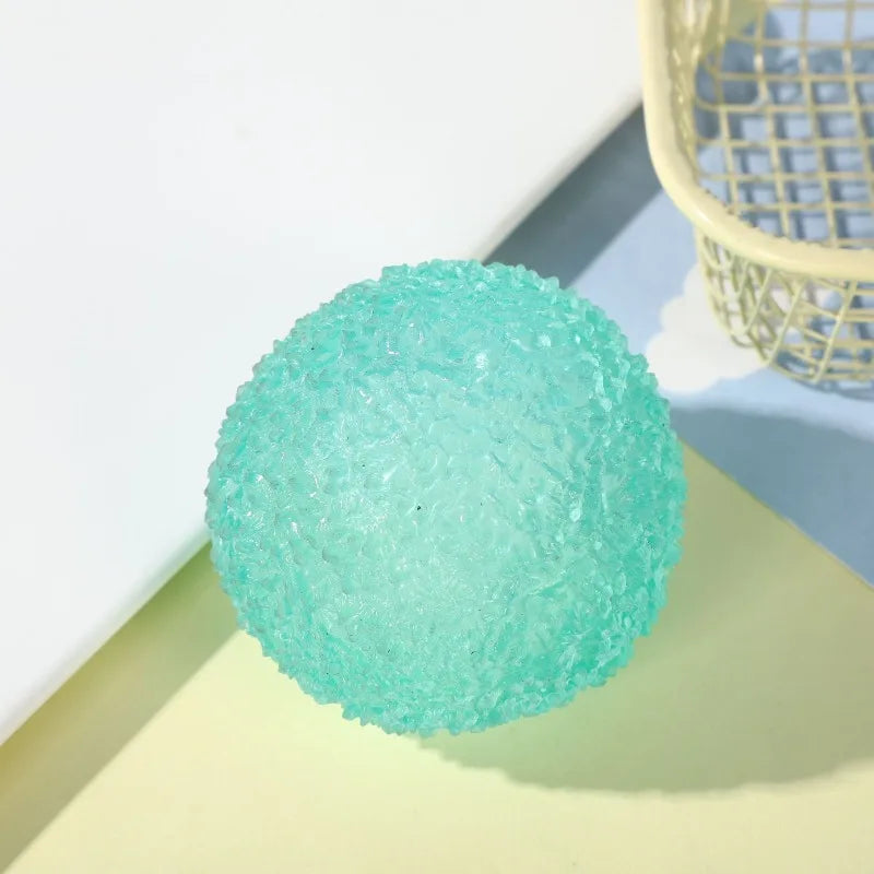 Juguete blando de maltosa Ice Ball | Mochi sensorial antiestrés azul