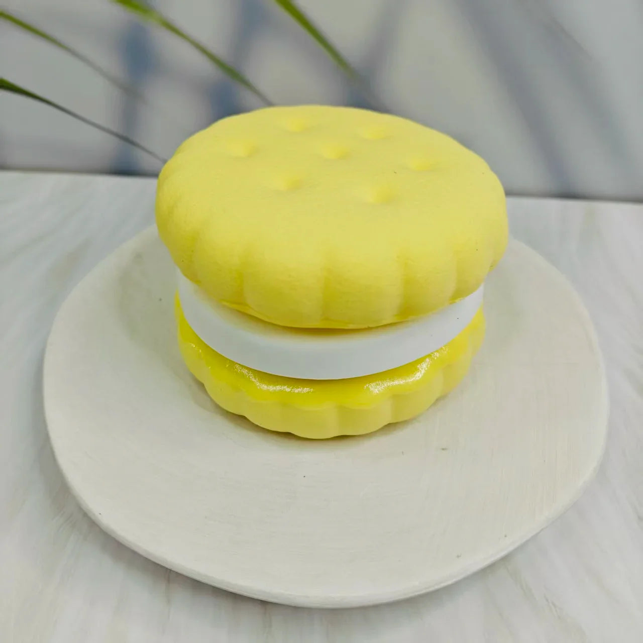 Juguete Estrujable de Pastel Blando Simulado | Fidget Sensorial Suave para Aliviar el Estrés y la Ansiedad