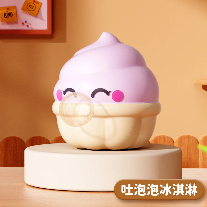 Lindos juguetes blandos de la serie comida escupiendo burbujas | Antiestrés sensorial para adultos y niños