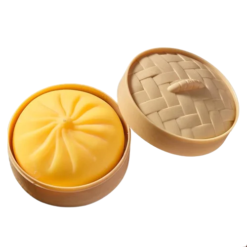 Bolas antiestrés de colores con forma de dumpling | Juguetes sensoriales Fidget