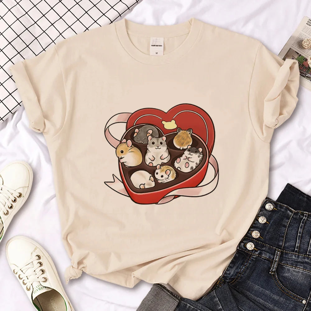 Camisetas bonitas de hámster