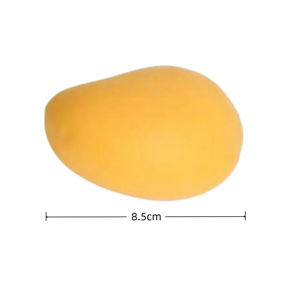 Stressaflastningslegetøj Mango Squishy Ball | Super langsomt stigende Fidget Legetøj mod angst