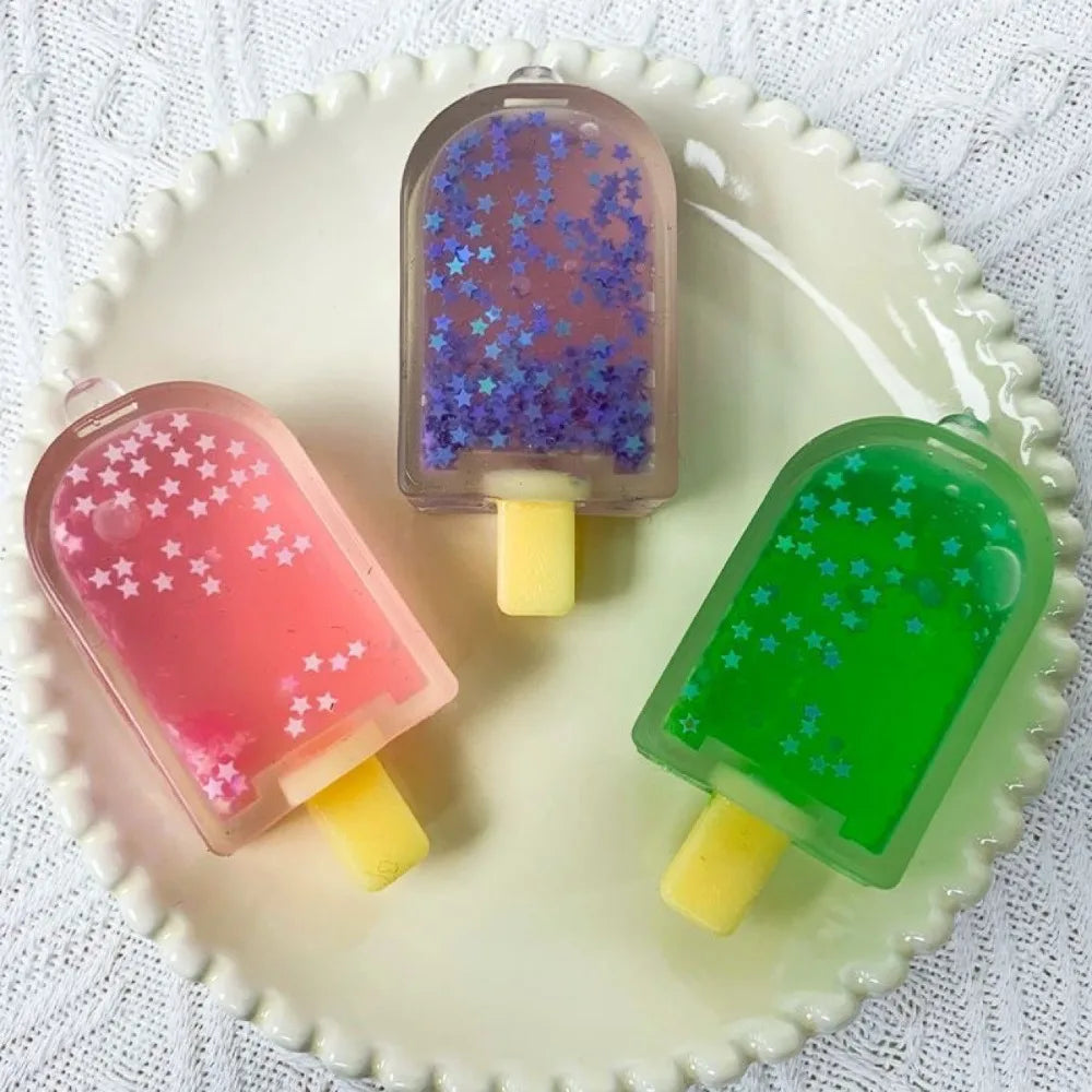 Lindo juguete sensorial blando de cubo de helado Kawaii | Juguete antiestrés para la ansiedad TDAH niños adultos