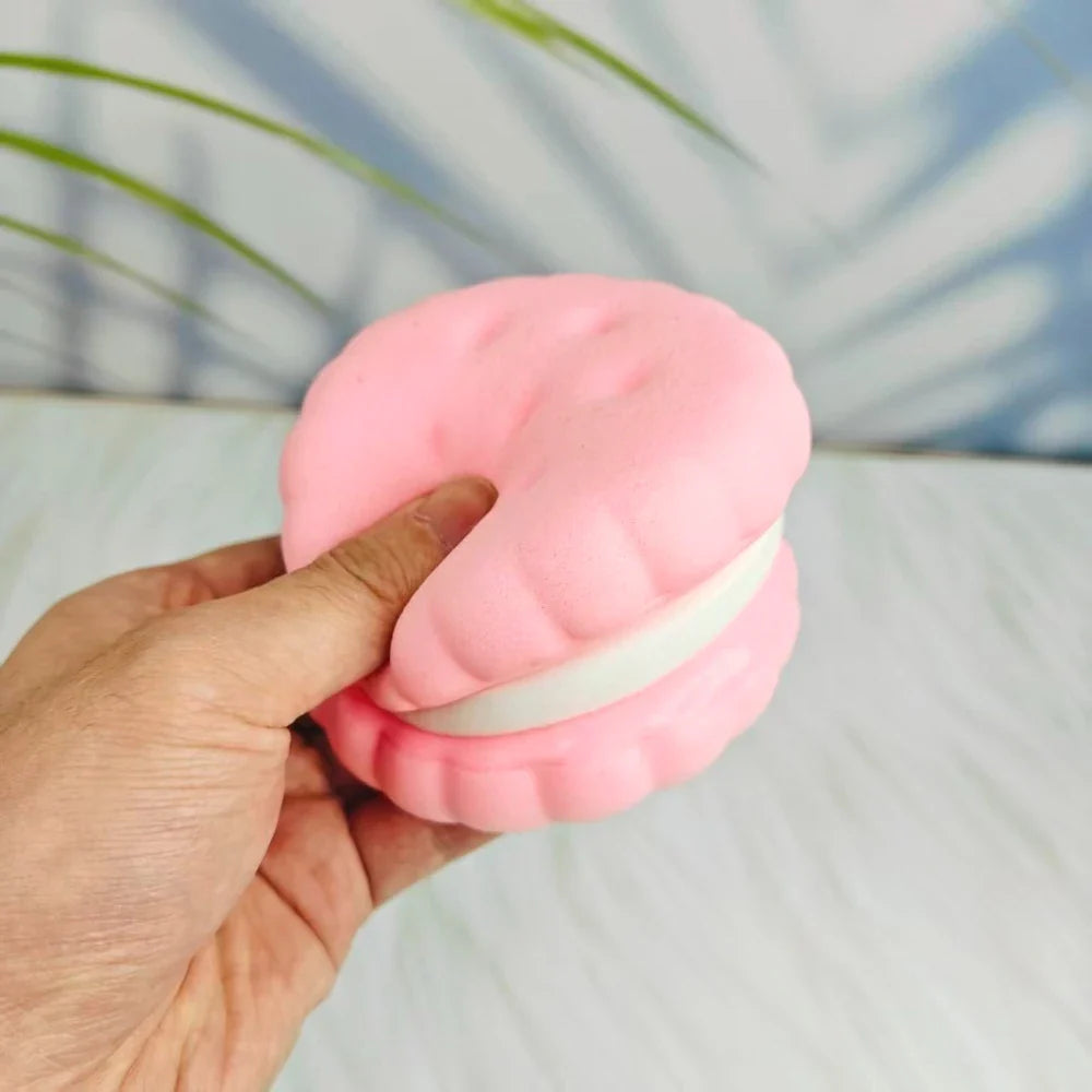 Juguete Estrujable de Pastel Blando Simulado | Fidget Sensorial Suave para Aliviar el Estrés y la Ansiedad