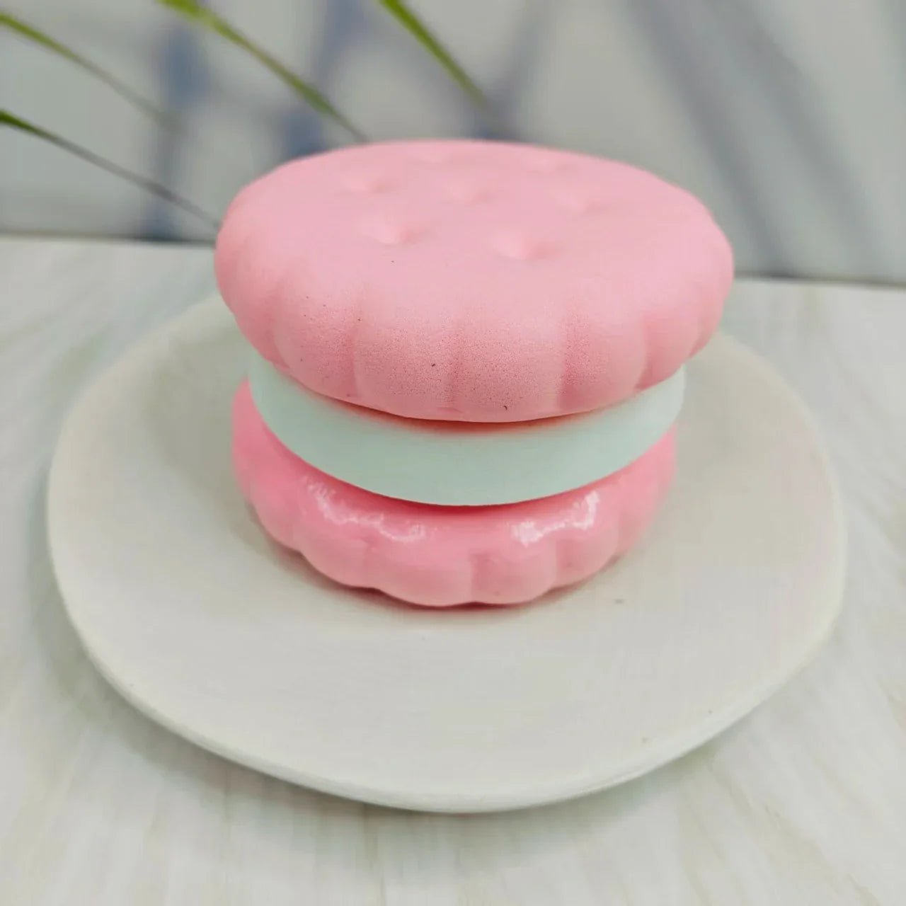 Juguete Estrujable de Pastel Blando Simulado | Fidget Sensorial Suave para Aliviar el Estrés y la Ansiedad
