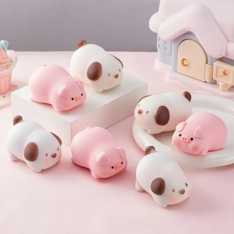 Strækbare Dyre Stressbolde | Squishy Sensorisk Fidget Legetøj til Børn og Voksne