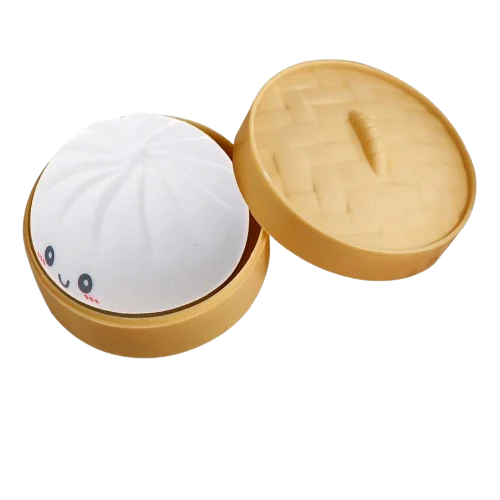 Bolas antiestrés de colores con forma de dumpling | Juguetes sensoriales Fidget