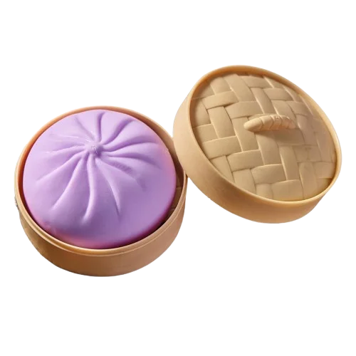 Bolas antiestrés de colores con forma de dumpling | Juguetes sensoriales Fidget