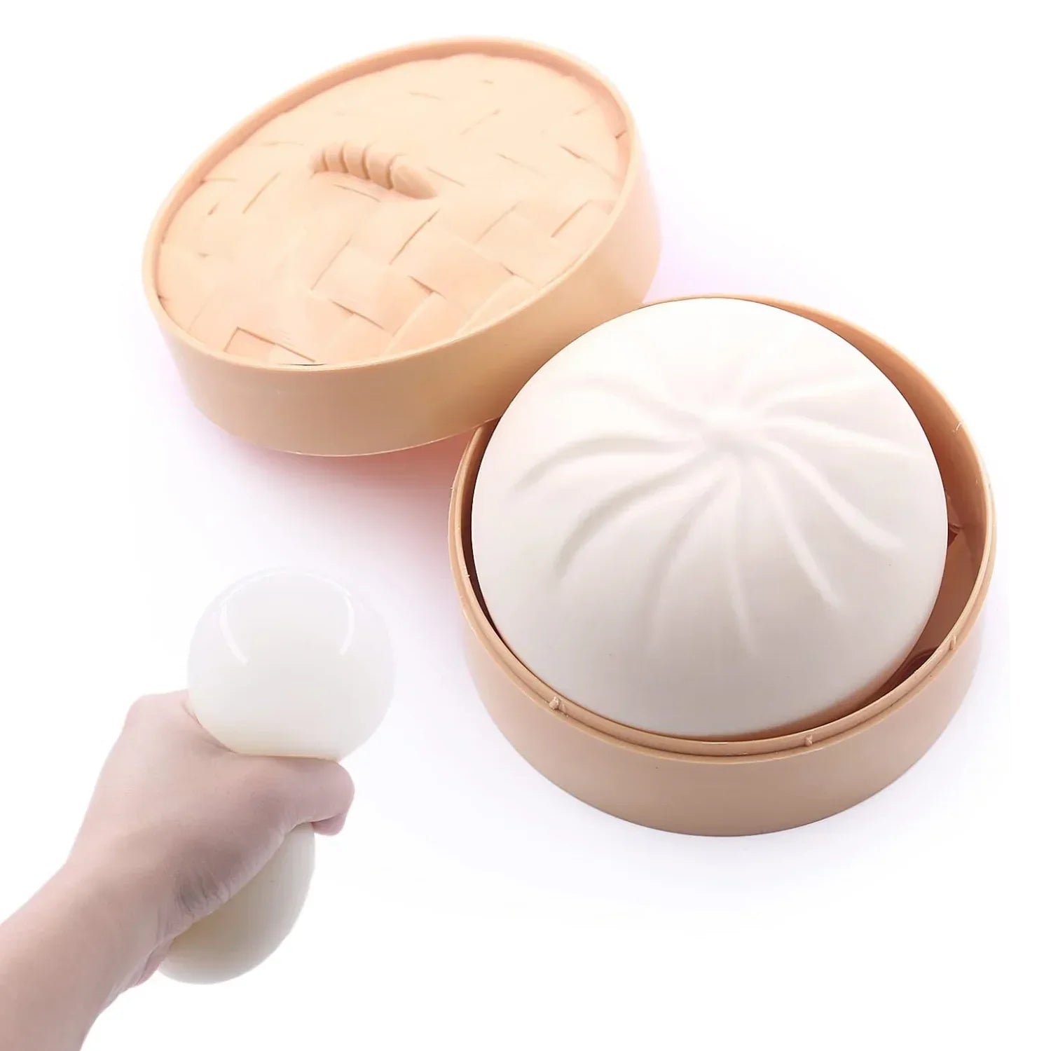 Pelota antiestrés de bola de masa colorida | Juguete sensorial para apretar con vaporera
