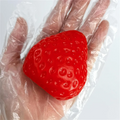 Jordbær Squishy Stresslegetøj Sæt | 3 stk. Blødt TPR Klemme Fidget
