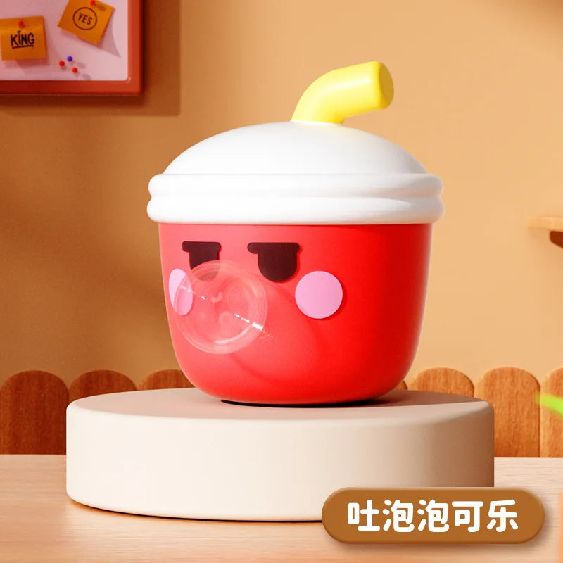 Lindos juguetes blandos de la serie comida escupiendo burbujas | Antiestrés sensorial para adultos y niños