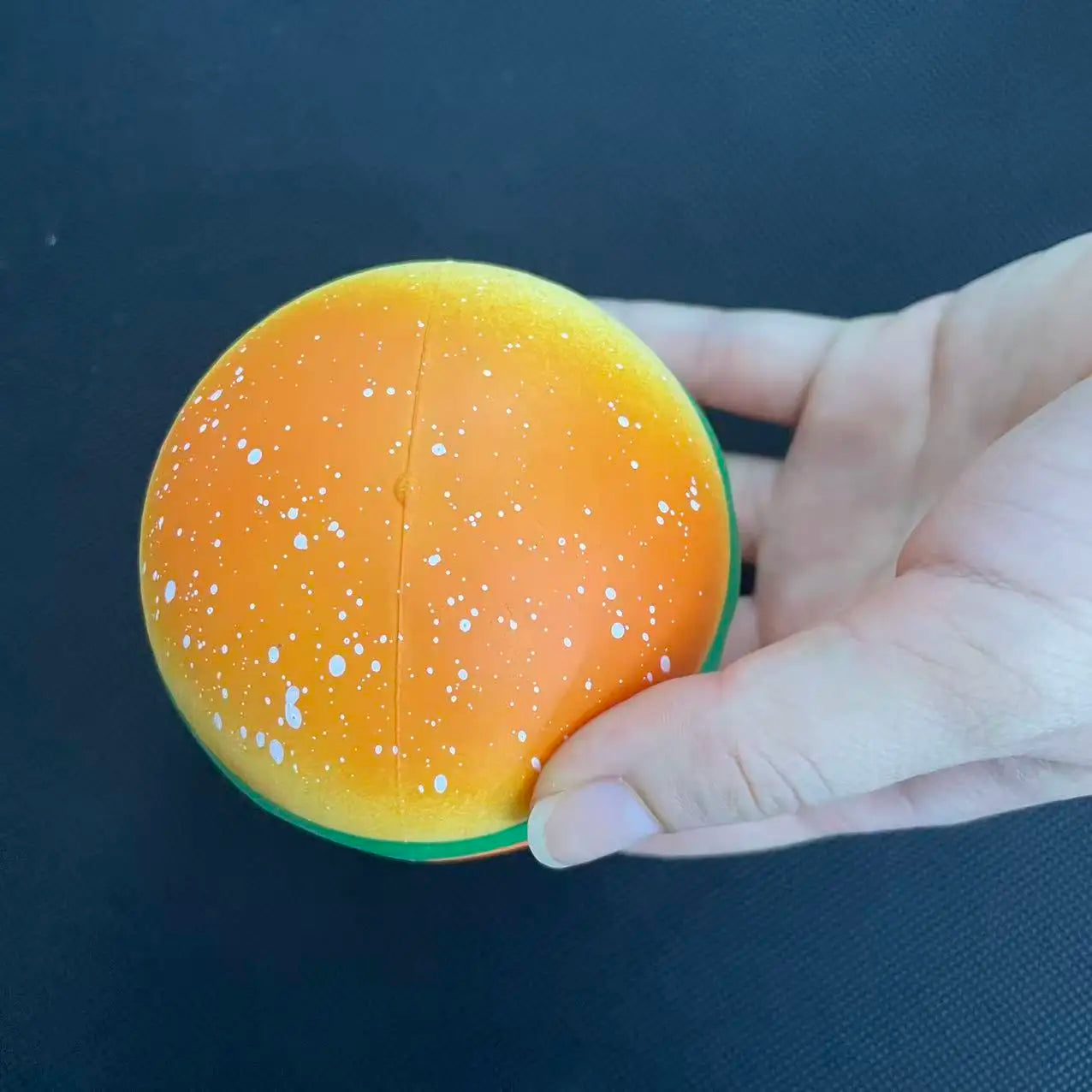 Squishy de pan de piña de imitación | Juguete antiestrés de postre de rebote lento