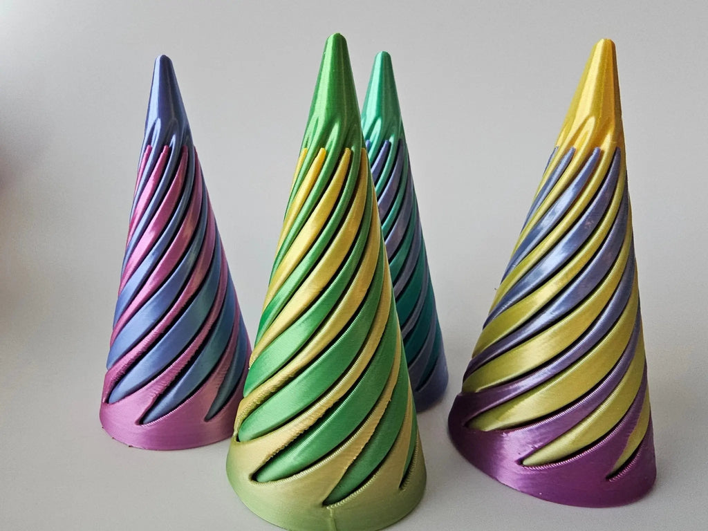 Swirl Cone Fidget Toy – Snoet Spiral Desk Fidget | Sensorisk Fokusværktøj til ADHD