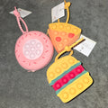 Estuche con cremallera y burbujas antiestrés