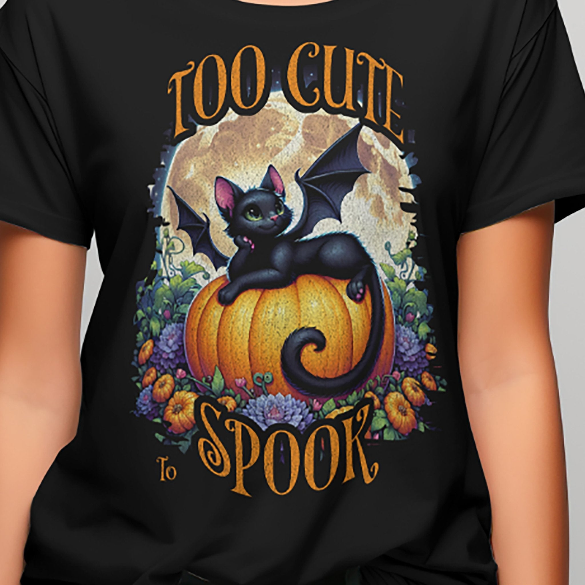 Camiseta Demasiado Linda para Asustar